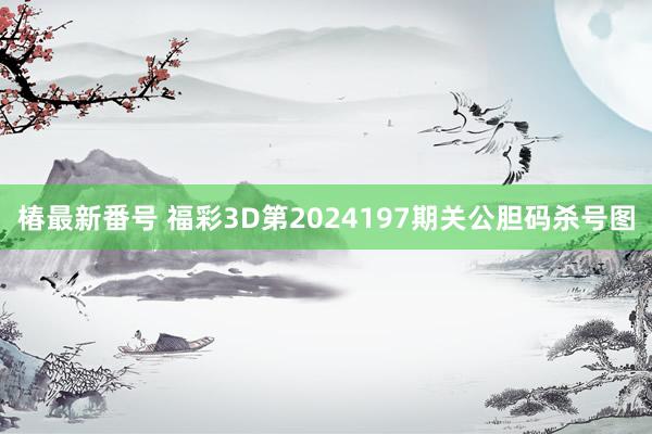 椿最新番号 福彩3D第2024197期关公胆码杀号图