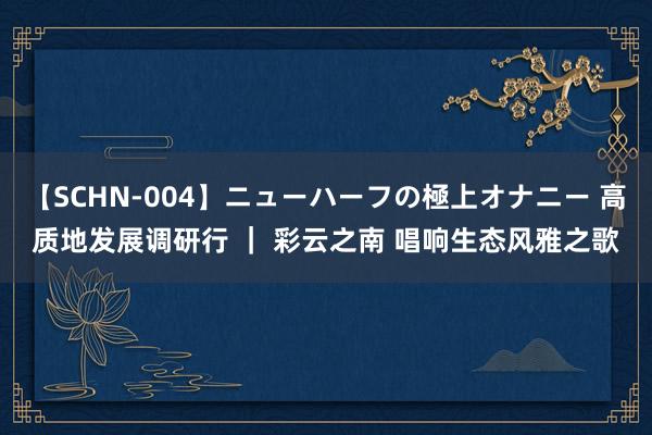 【SCHN-004】ニューハーフの極上オナニー 高质地发展调研行 ｜ 彩云之南 唱响生态风雅之歌