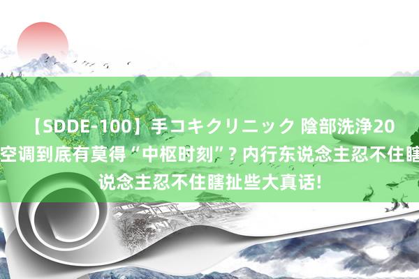 【SDDE-100】手コキクリニック 陰部洗浄20連発SP 格力空调到底有莫得“中枢时刻”? 内行东说念主忍不住瞎扯些大真话!